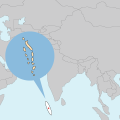 몰디브의 지도