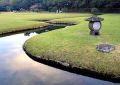 코라쿠엔 위치 : 일본 오카야마 일본 3대 정원 중 하나인 코라쿠엔이다. 강의 하중도(河中島)에 조성된 독특한 정원이다.