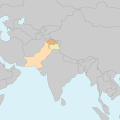 파키스탄의 지도