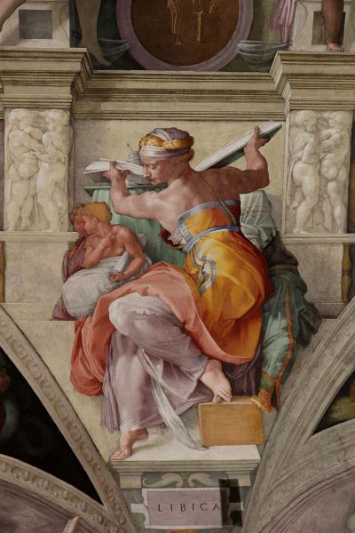 파일:'LibyanSibyl Sistine Chapel ceiling' by Michelangelo JBU34.jpg