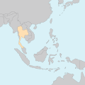 태국의 지도
