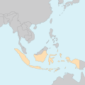 인도네시아의 지도