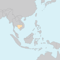 캄보디아의 지도