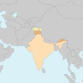 인도의 지도